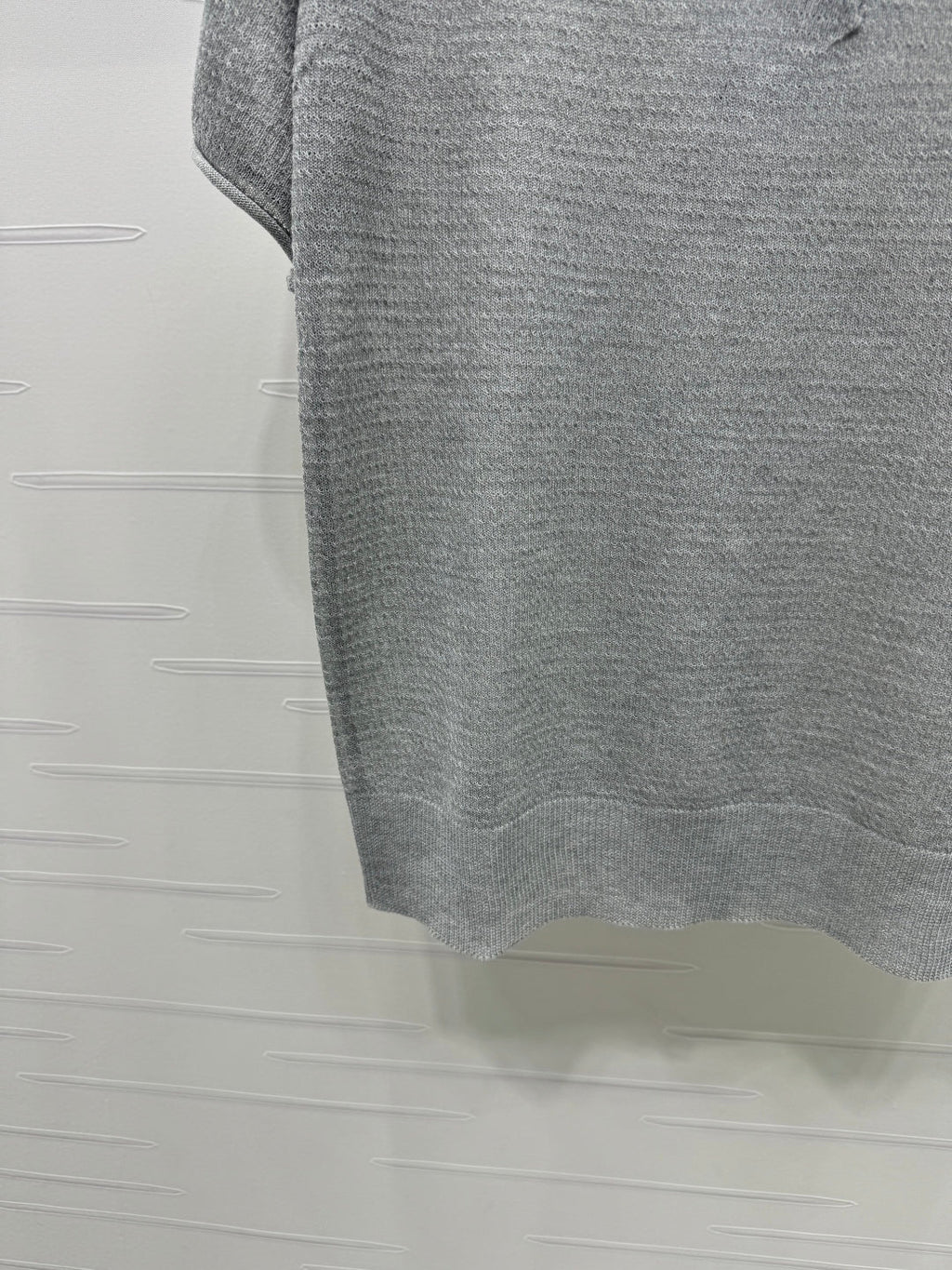 CHANEL POLO SHIRT GREY 274898
