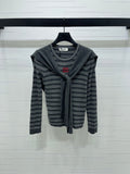 MIUMIU COWL NECK KNITTED SWEATER STYLE 480