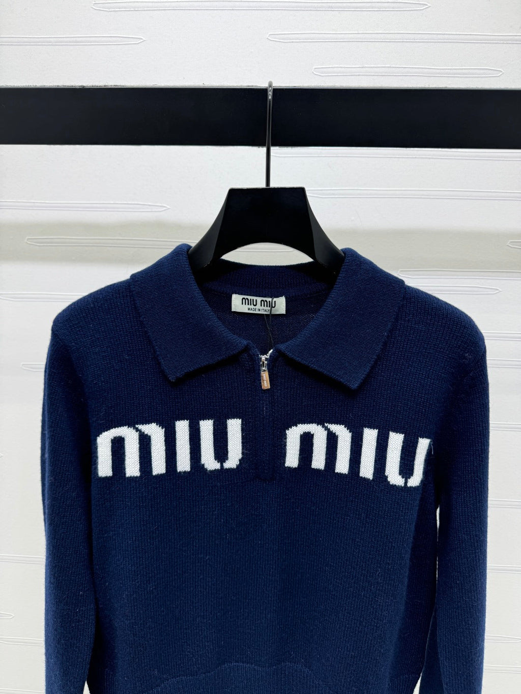 MIUMIU POLO KNIT SWEATER STYLE 750