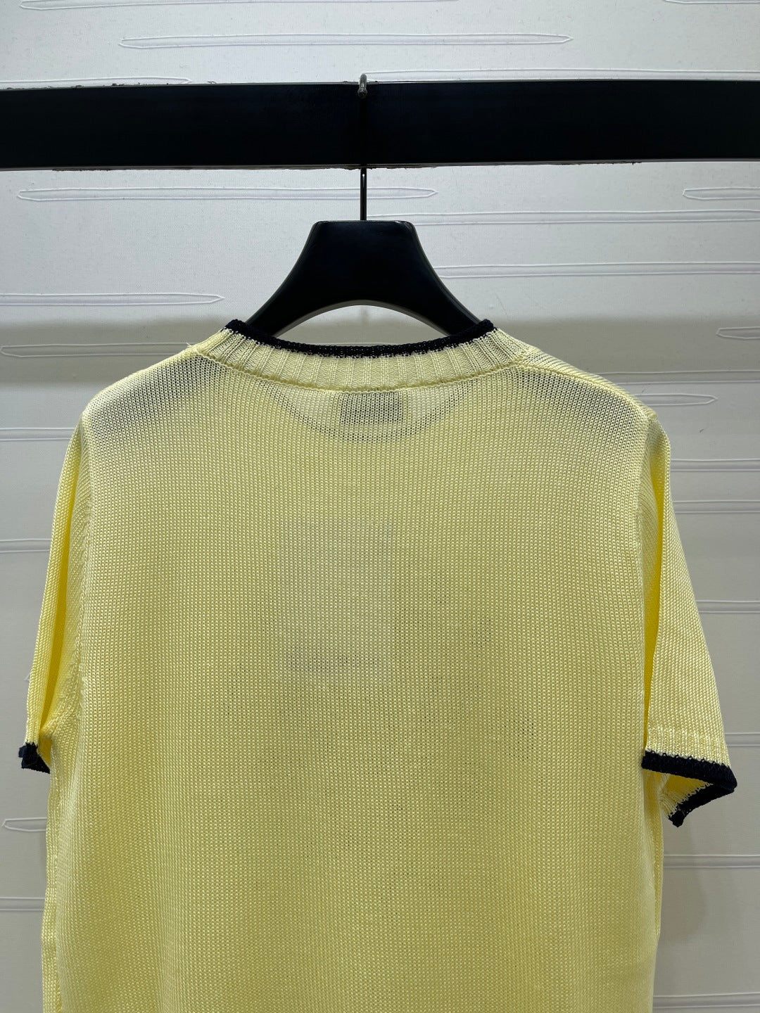 CHANEL 26S SHORT-SLEEVED KNIT SHIRT STYLE 1166