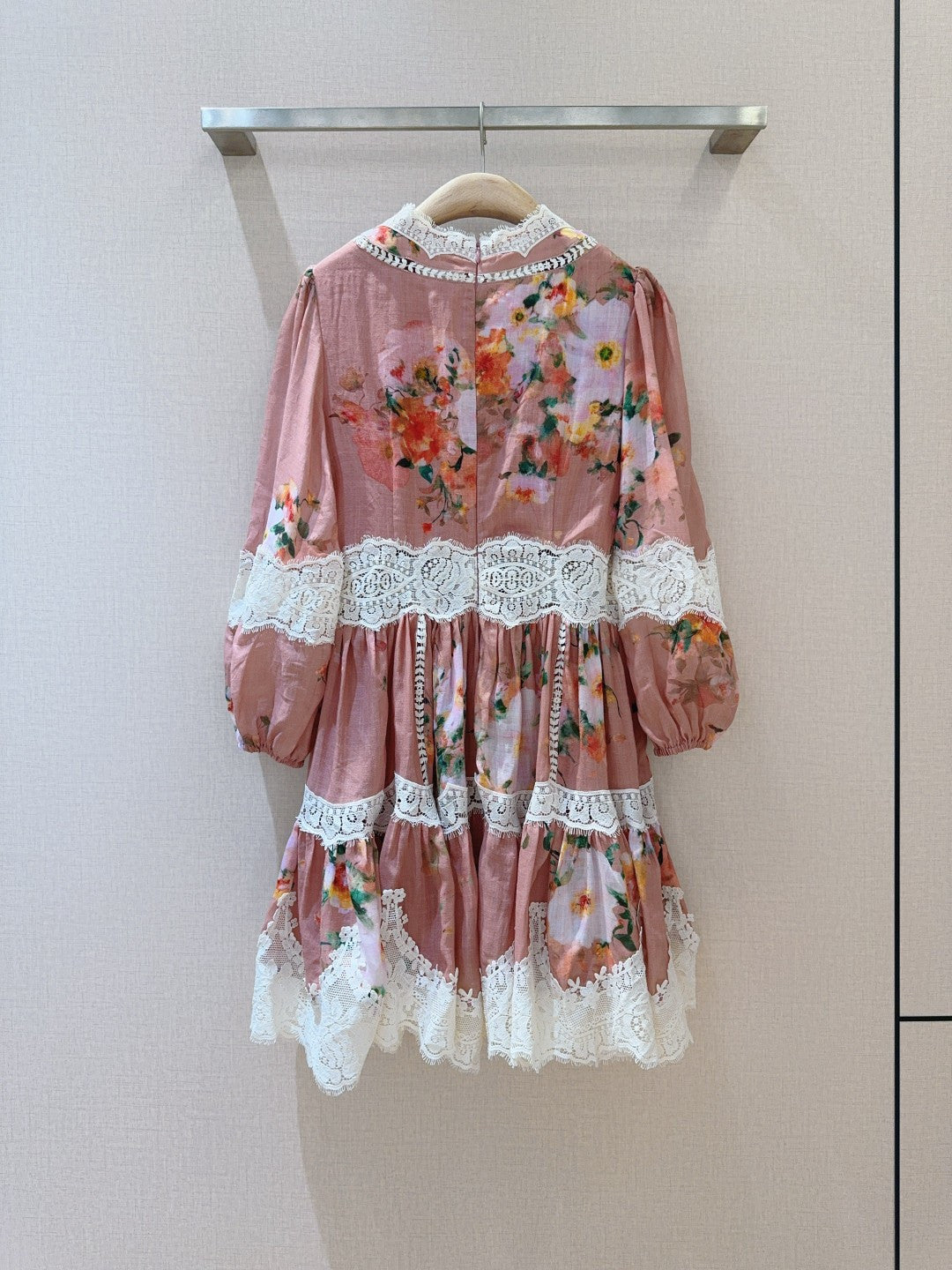 ZIMMERMANN 26 LACE TRIM MINI DRESS STYLE 234