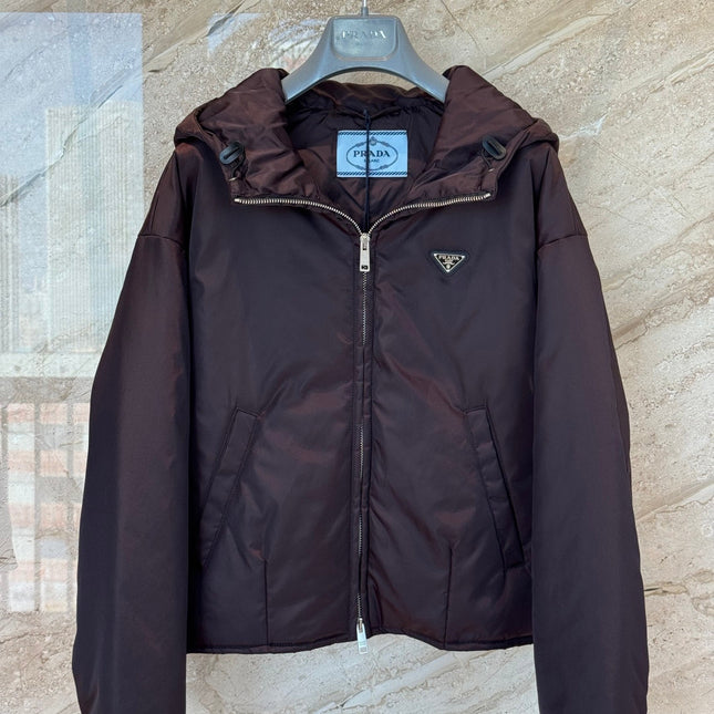 PRADA 26S HOODED PADDED JACKET 644