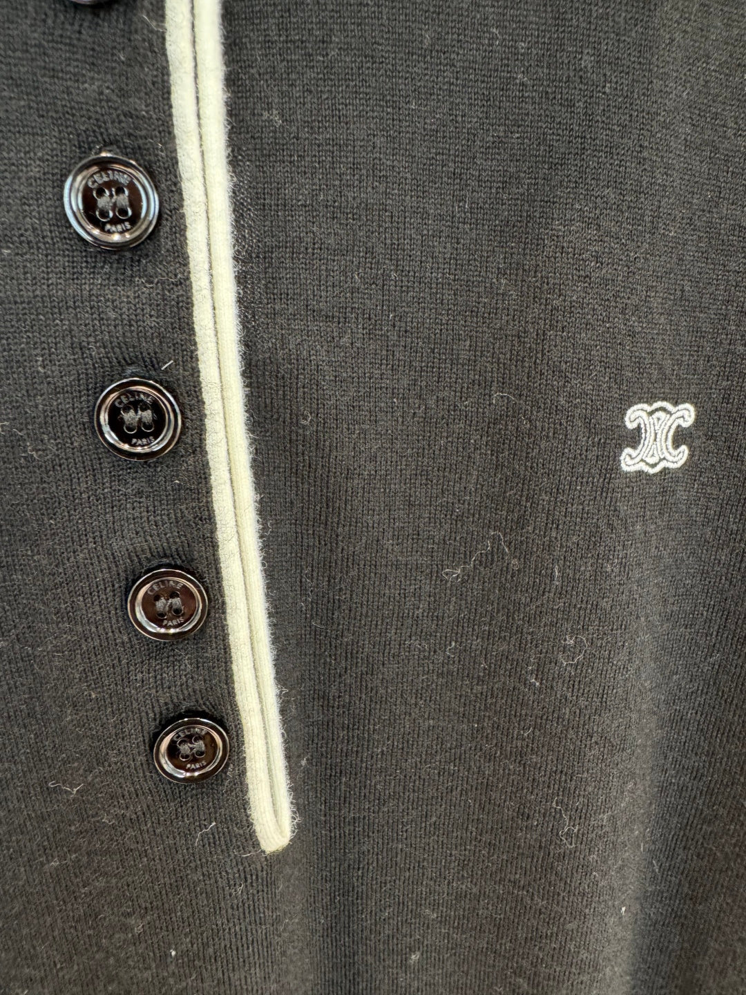 CELINE 26S KNIT POLO SHIRT STYLE 235