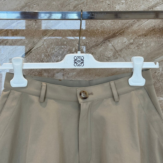 LOEWE 26S KHAKI SHORTS 446