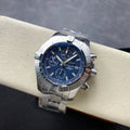 AVENGER CHRONOGRAPH STEEL CASE NAVY BLUE DIAL