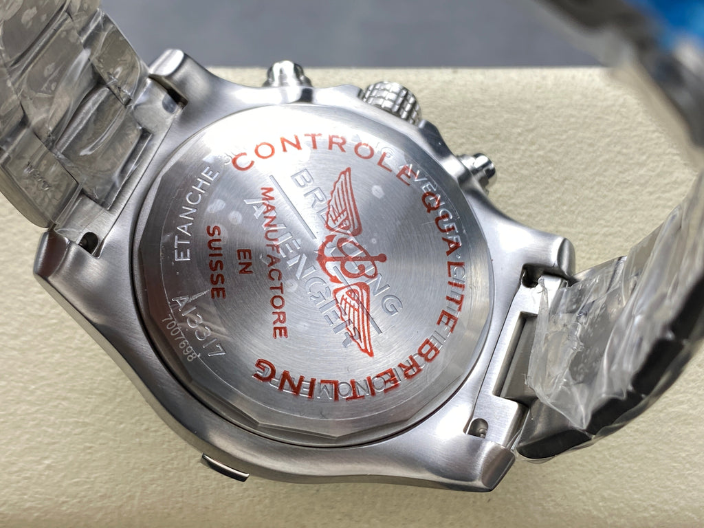 AVENGER CHRONOGRAPH STEEL CASE BLACK DIAL