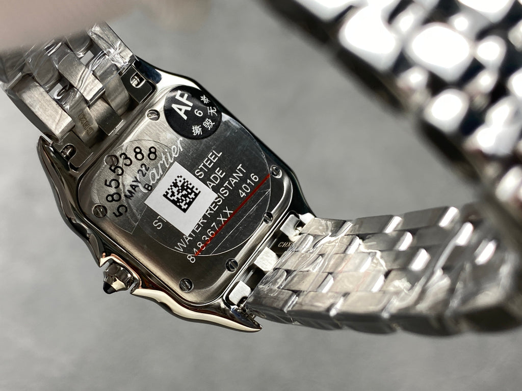 PANTHÈRE MINI MODEL DE CARTIER WATCH SILVER CASE