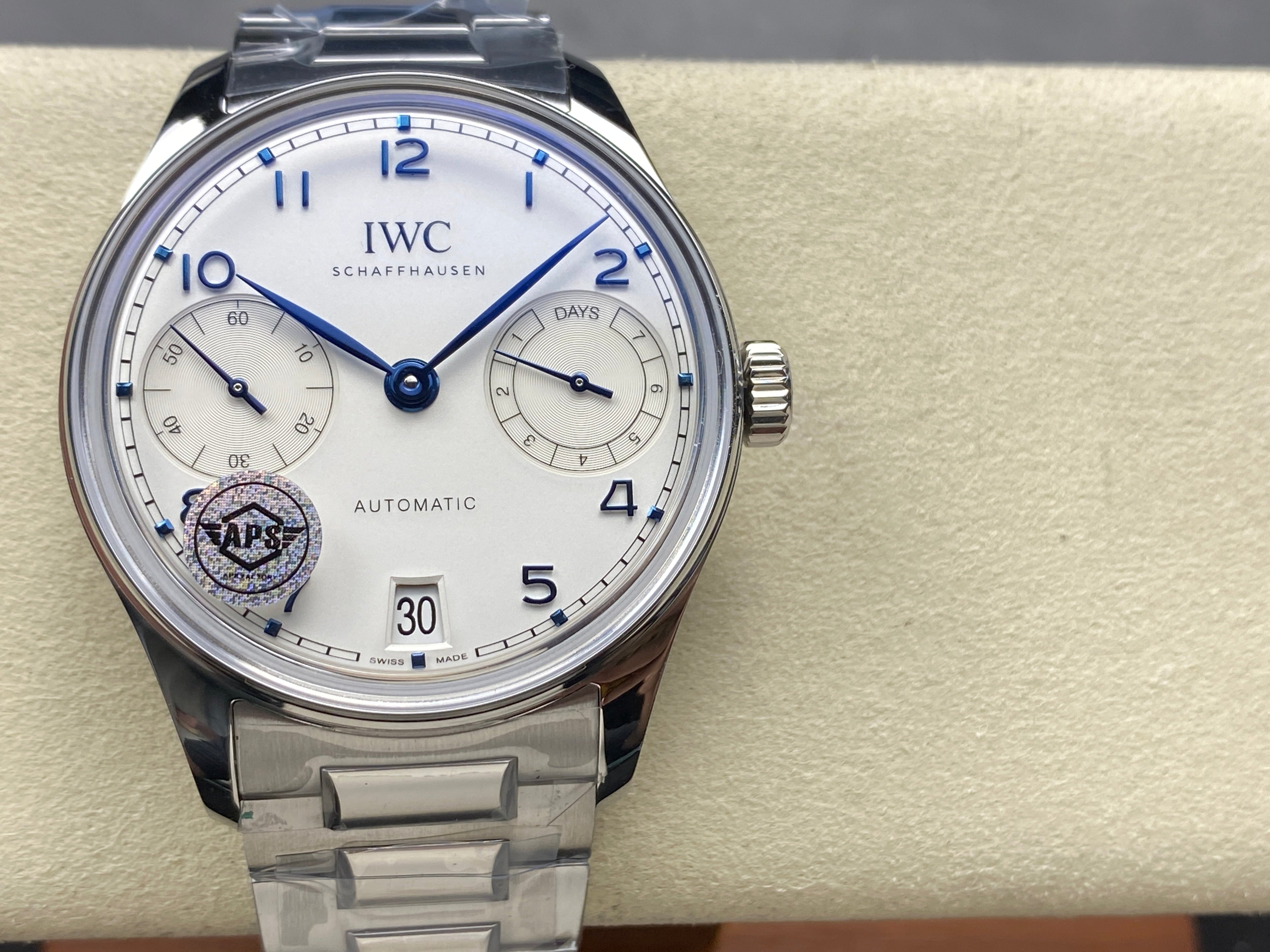 PORTUGIESER AUTOMATIC 42 WATCH SILVER CASE