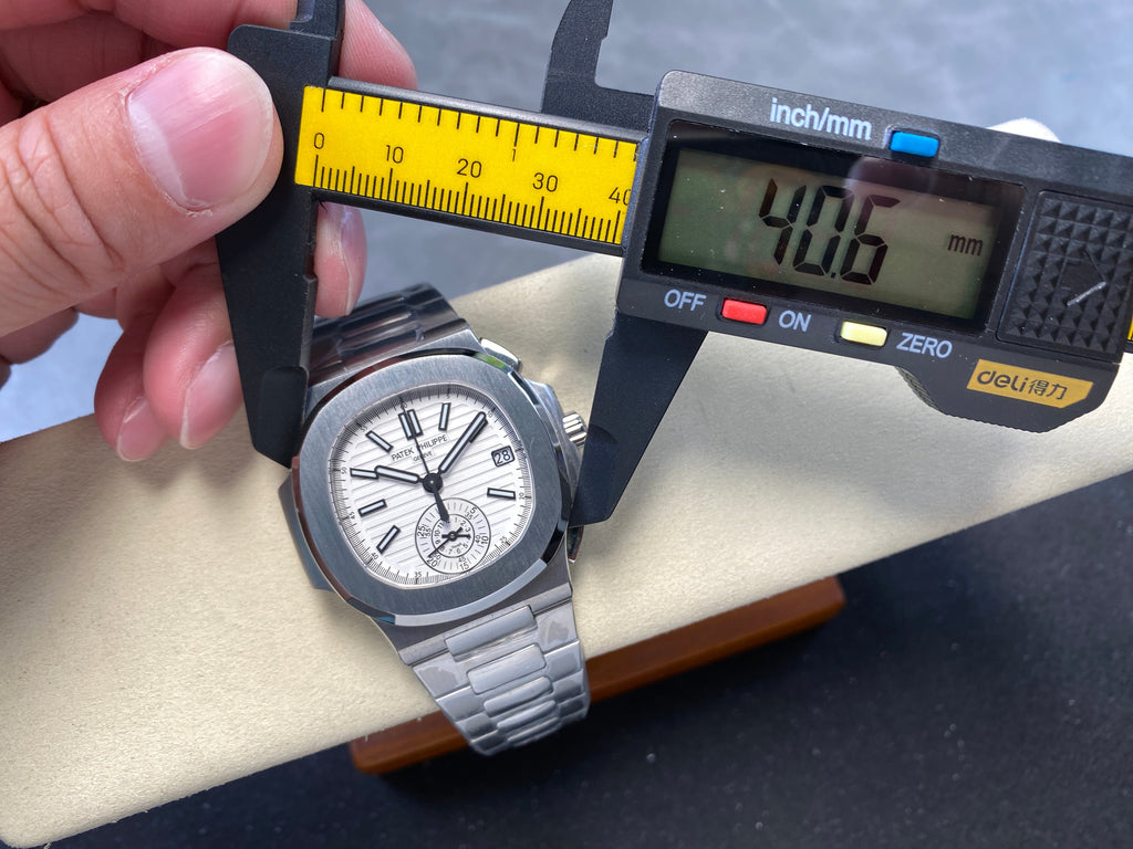NAUTILUS ALL STEEL WHITE DIAL