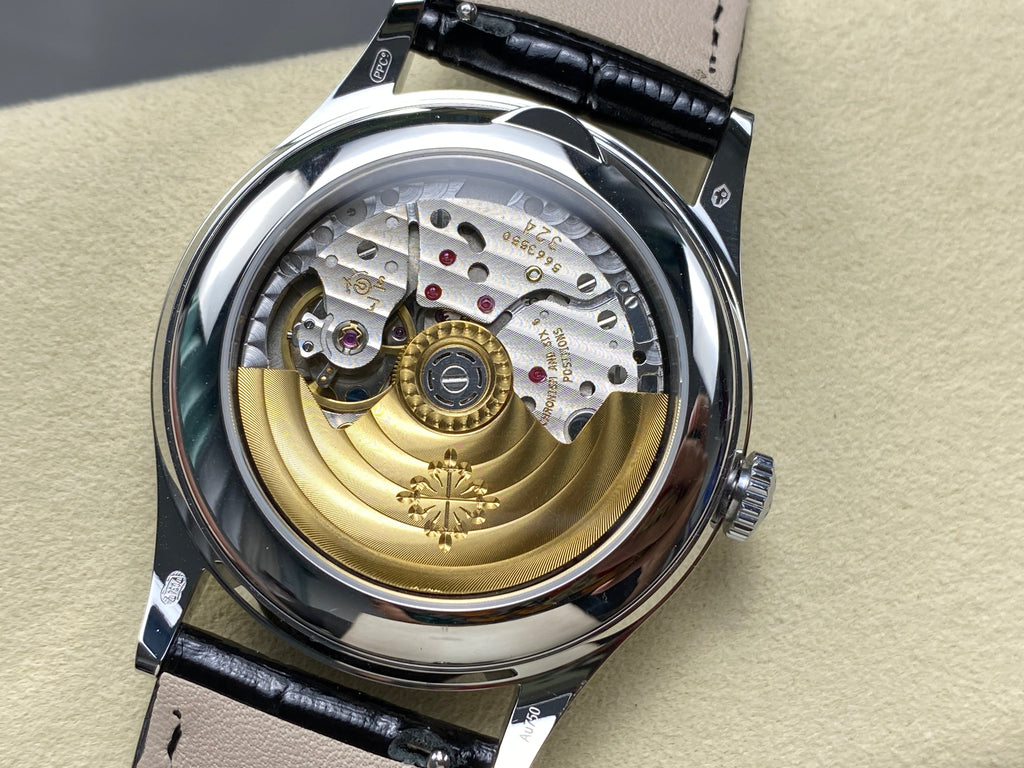 ANNUAL CALENDAR SELF-WINDING WHITE GOLD CASE DARK GRAY DIAL