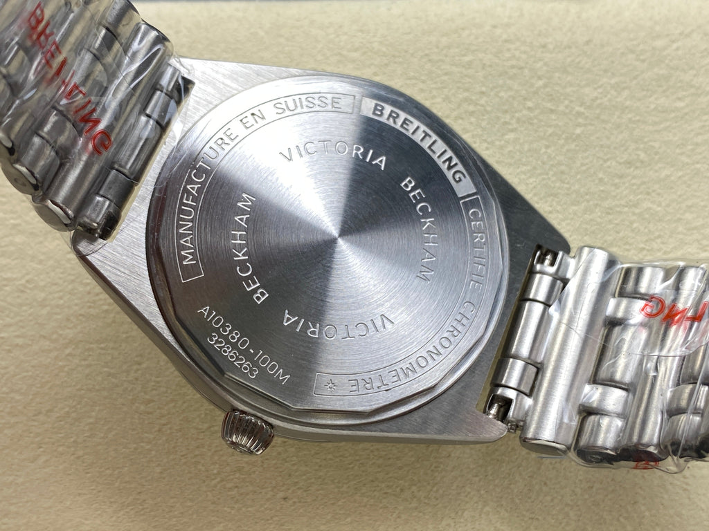CHRONOMAT AUTOMATIC 36 STEEL WITH DIAMOND BEZEL LIGHT GREEN DIAL