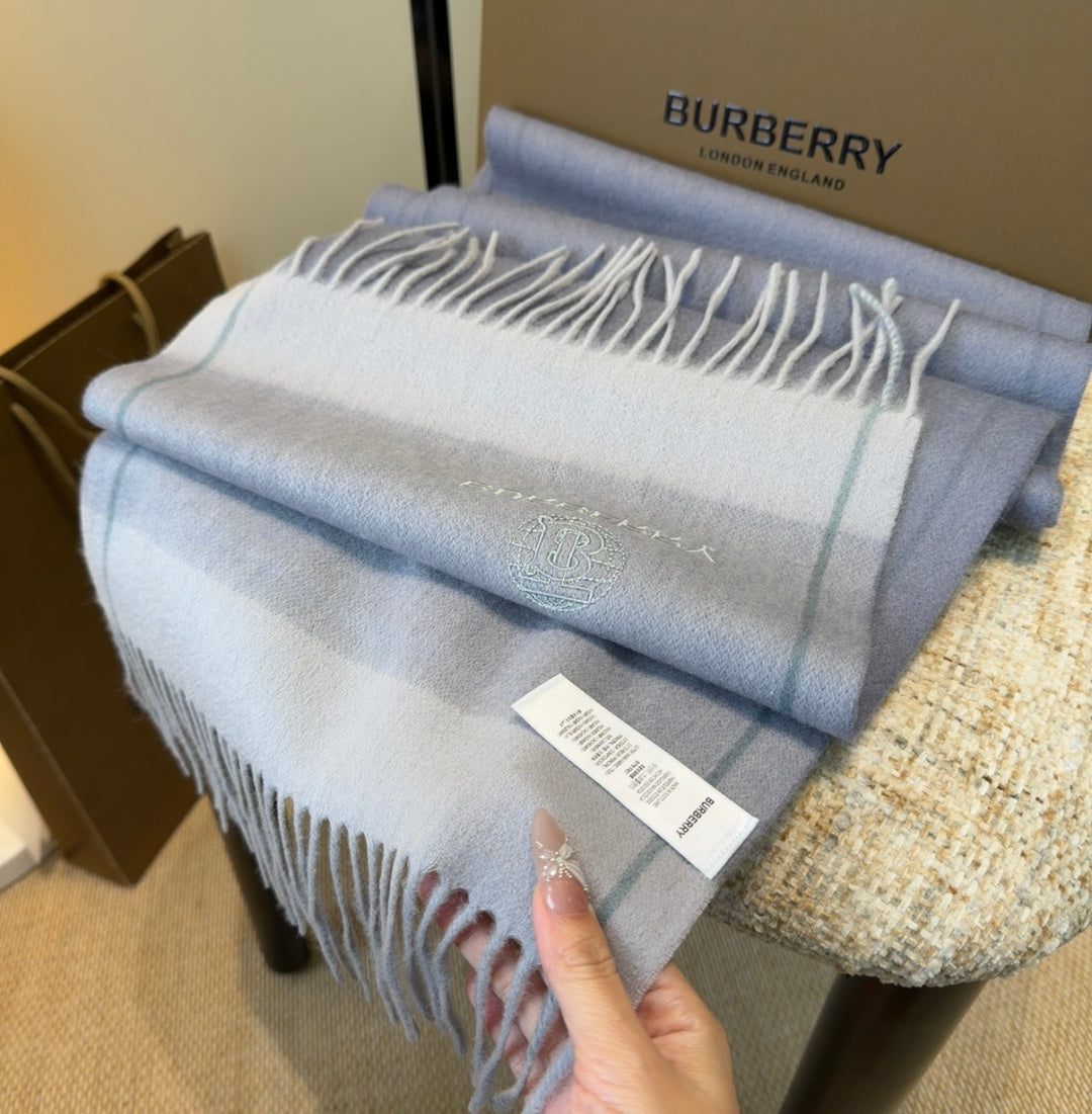 BURBERRY 26S SCARF 180CM IN CASHMERE 196358