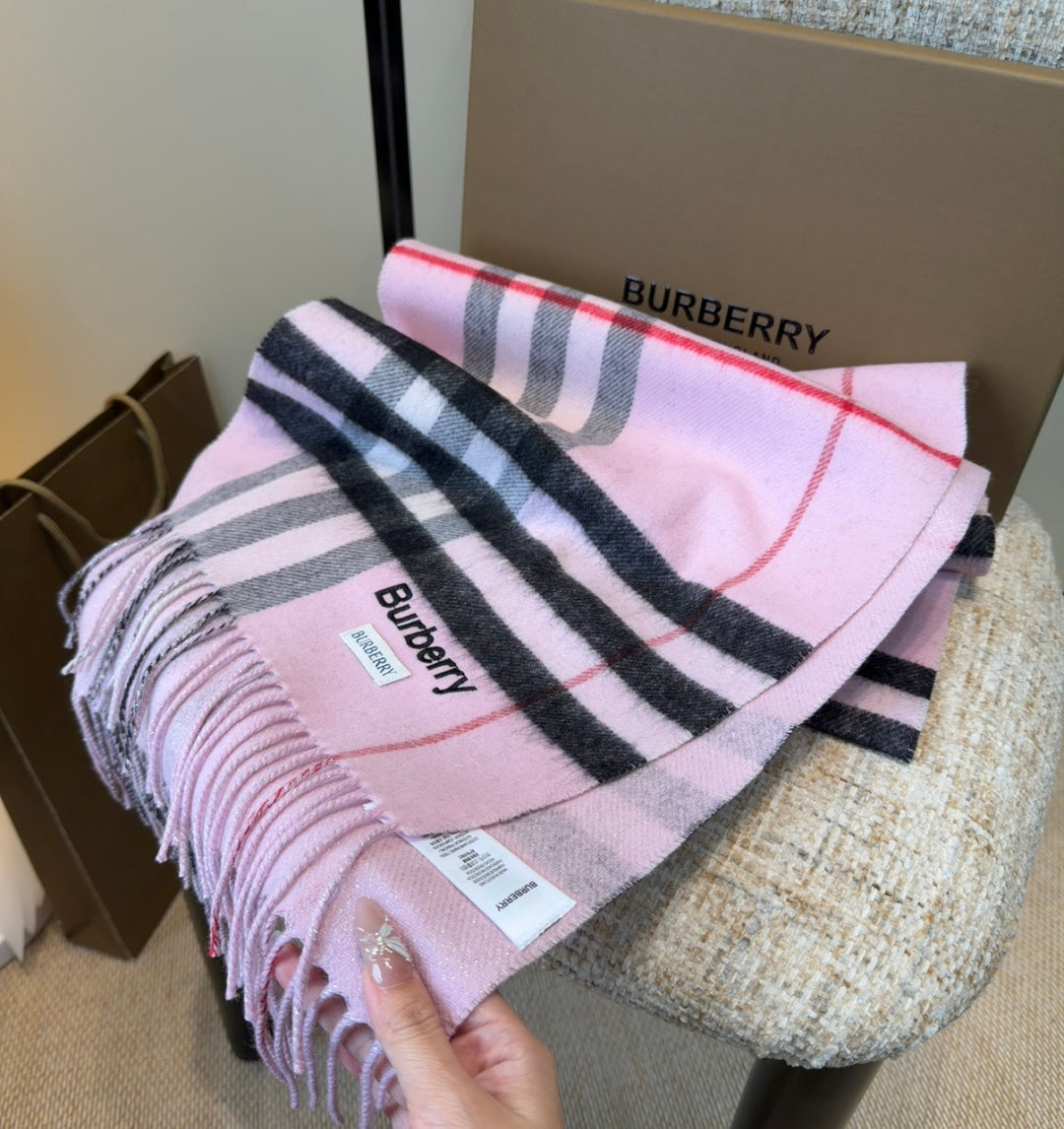 BURBERRY 26S SCARF 180CM IN CASHMERE 215216