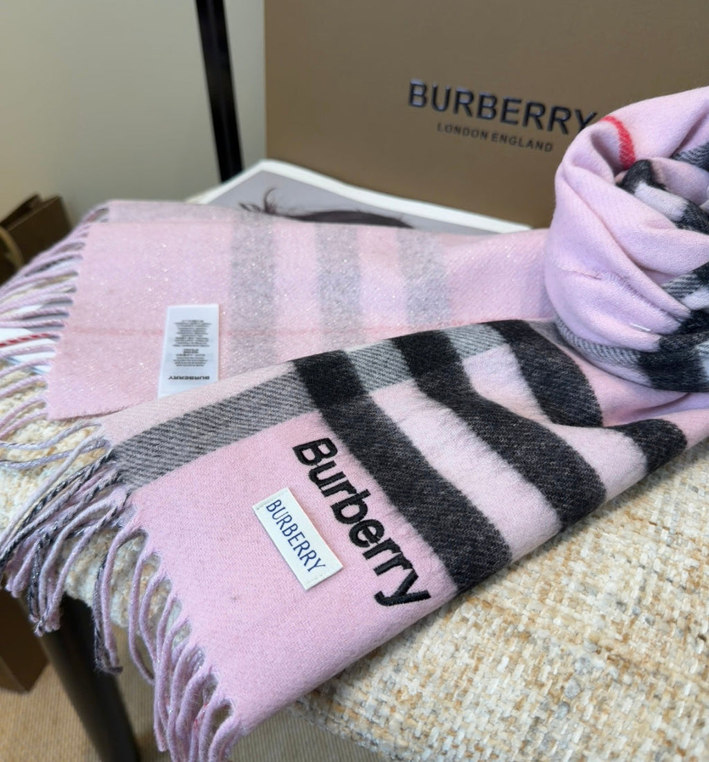 BURBERRY 26S SCARF 180CM IN CASHMERE 215216