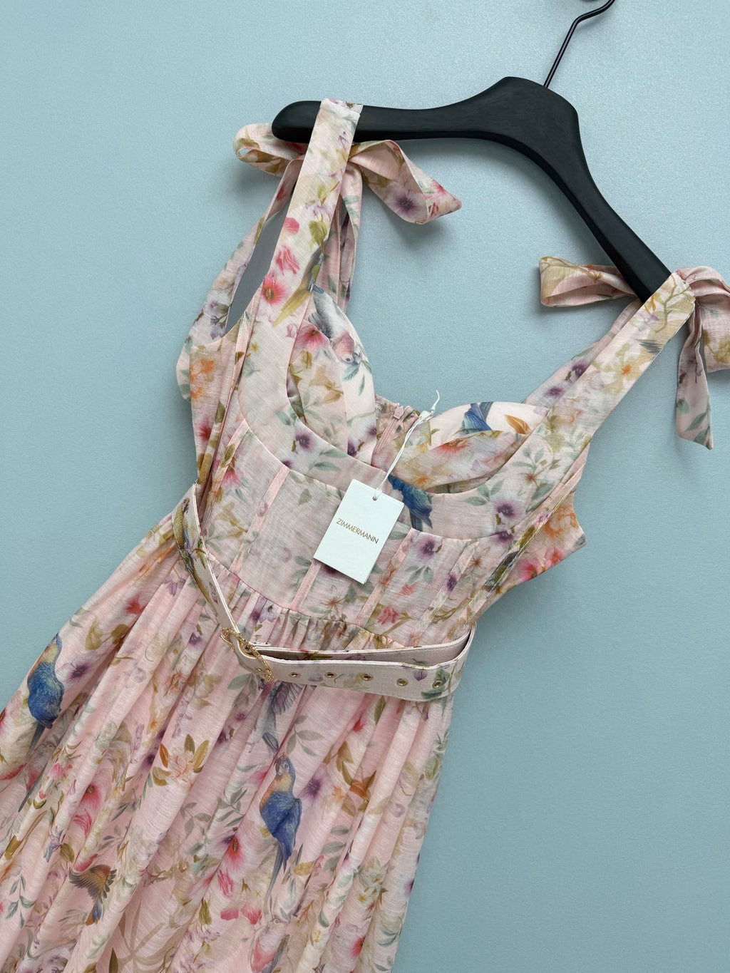 ZIMMERMANN 26S SPAGHETTI STRAP MIDI DRESS STYLE 261
