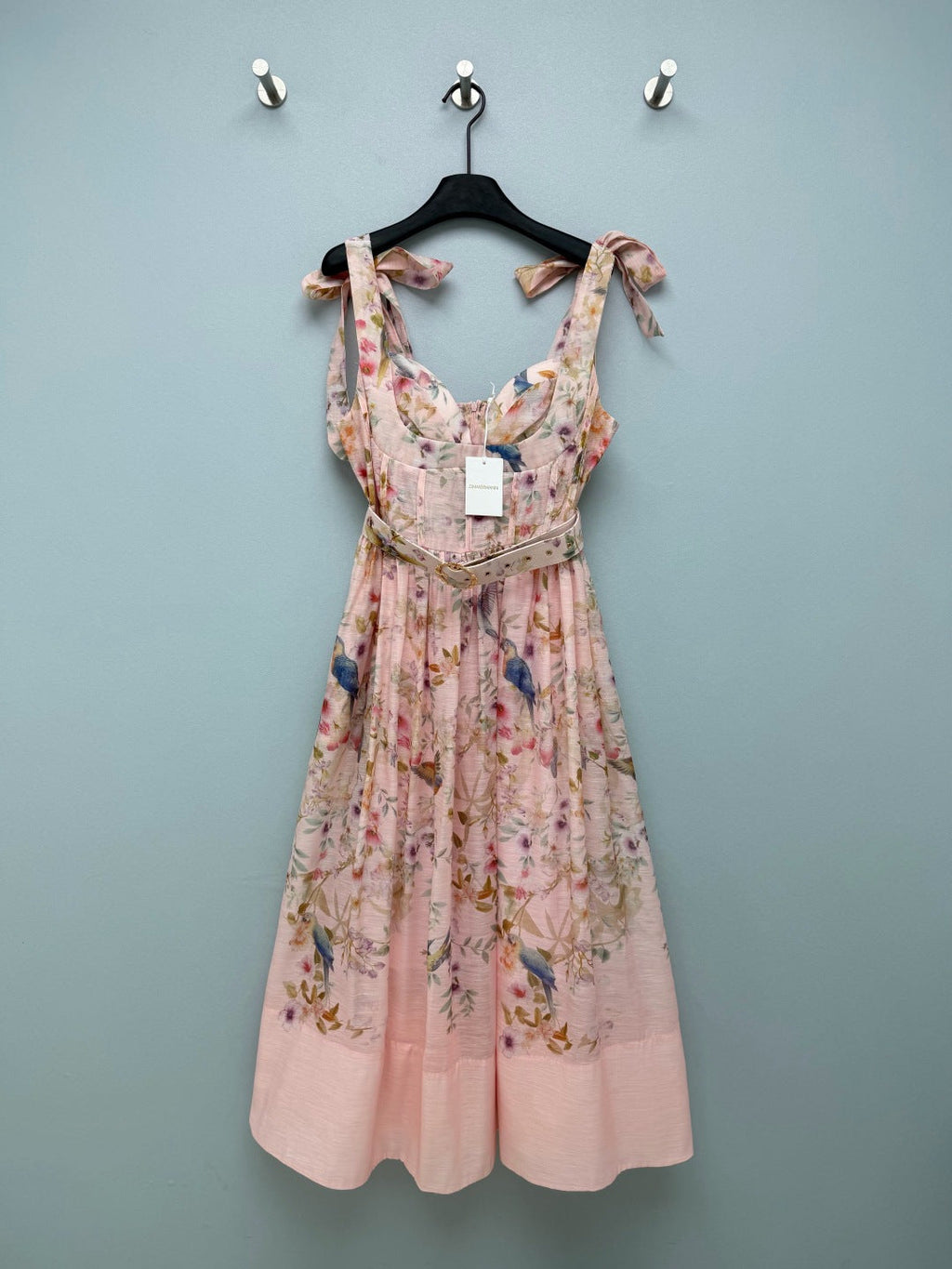 ZIMMERMANN 26S SPAGHETTI STRAP MIDI DRESS STYLE 261