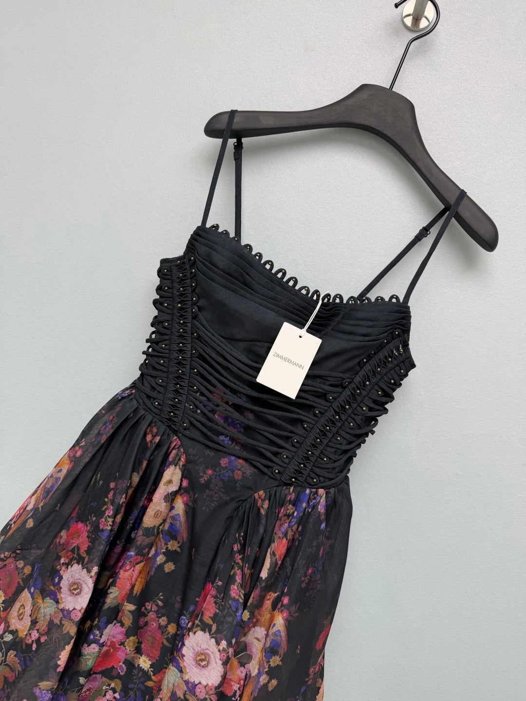 ZIMMERMANN 26S PATTERNED CAMI DRESS STYLE 66