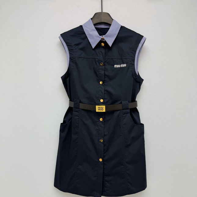 MIUMIU 26S SLEEVELESS DRESS STYLE 1082