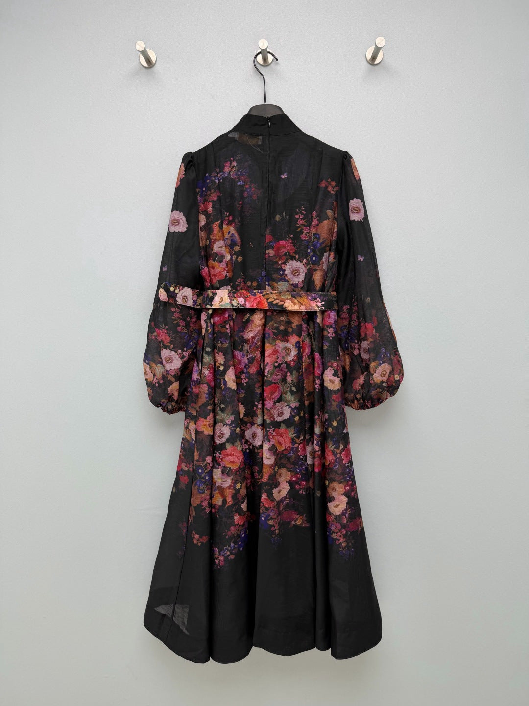 ZIMMERMANN 26S LONG SLEEVE STAND COLLAR DRESS STYLE 257