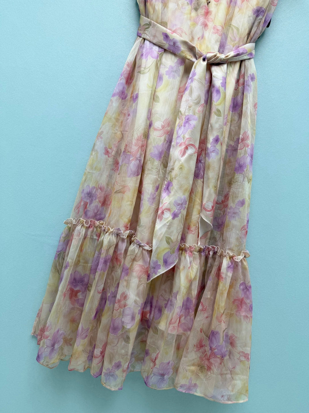 ZIMMERMANN 26S FLORAL SILK MAXI DRESS STYLE 254