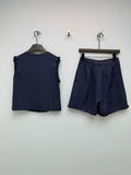 CHANEL 26S VEST TOP & SHORTS SET STYLE 1175
