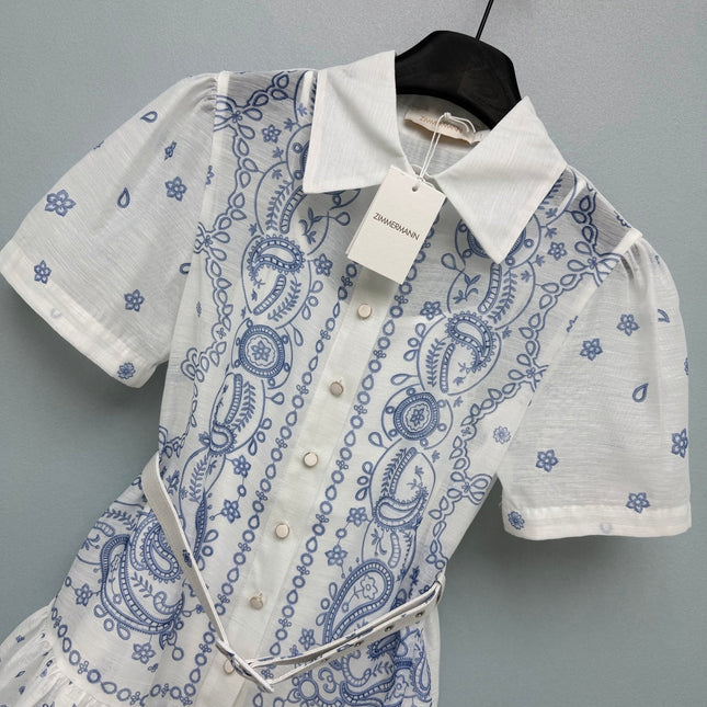 ZIMMERMANN 26S SHIRT DRESS STYLE 196