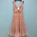 ZIMMERMANN 26S POLKA DOT TIERED MIDI DRESS STYLE 193