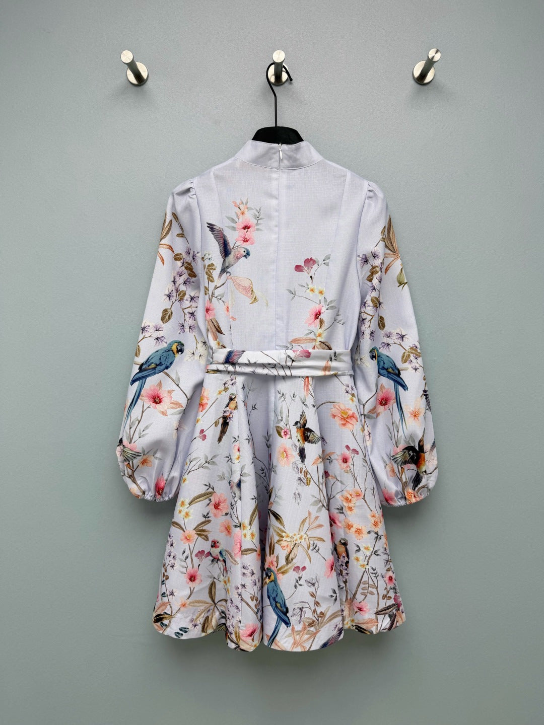 ZIMMERMANN 26S FLORAL PUFF SLEEVE MINI DRESS STYLE 190