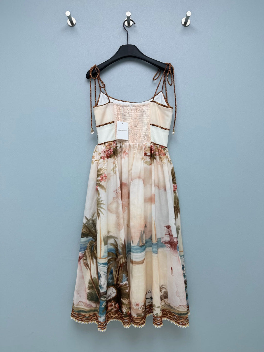 ZIMMERMANN 26S COASTAL SCENIC MIDI DRESS STYLE 189