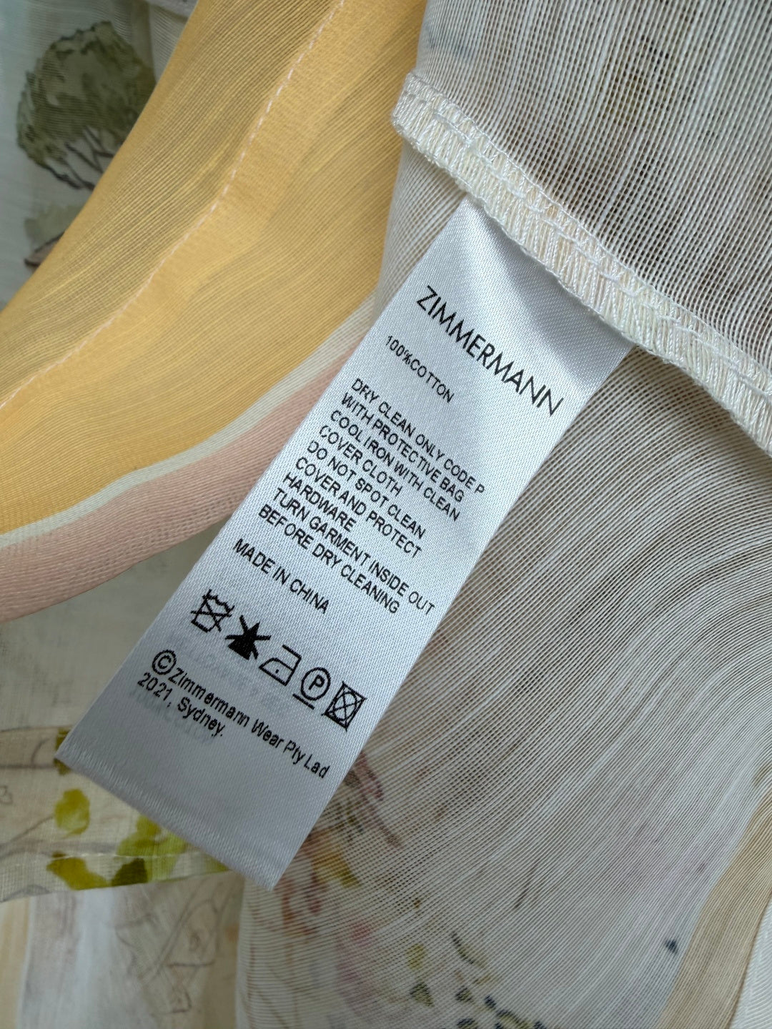 ZIMMERMANN 26S SHIRT DRESS STYLE 188