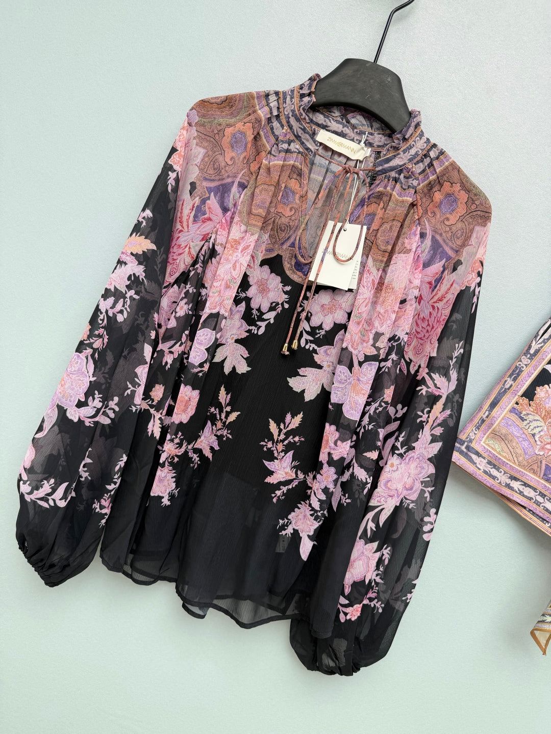 ZIMMERMANN 26 SHIRT AND SHORTS SET STYLE 231