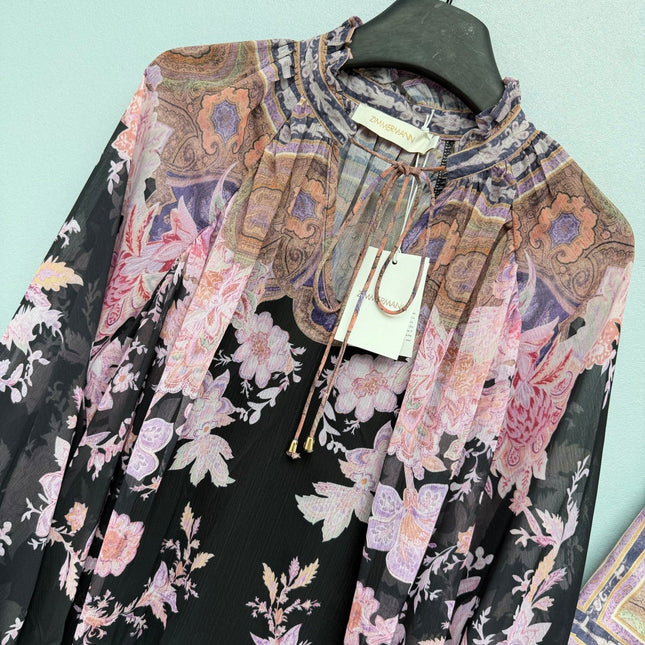 ZIMMERMANN 26 SHIRT AND SHORTS SET STYLE 231