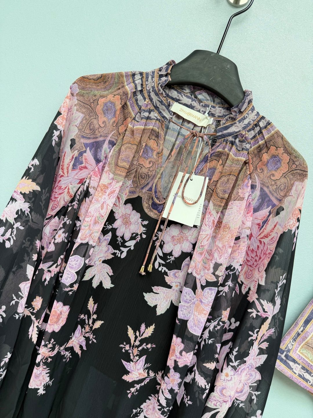 ZIMMERMANN 26 SHIRT AND SHORTS SET STYLE 231