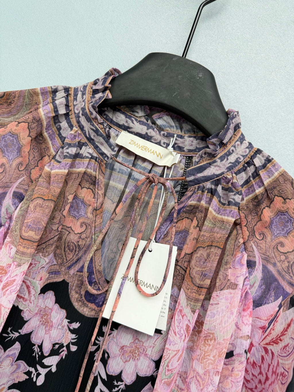 ZIMMERMANN 26 SHIRT AND SHORTS SET STYLE 231