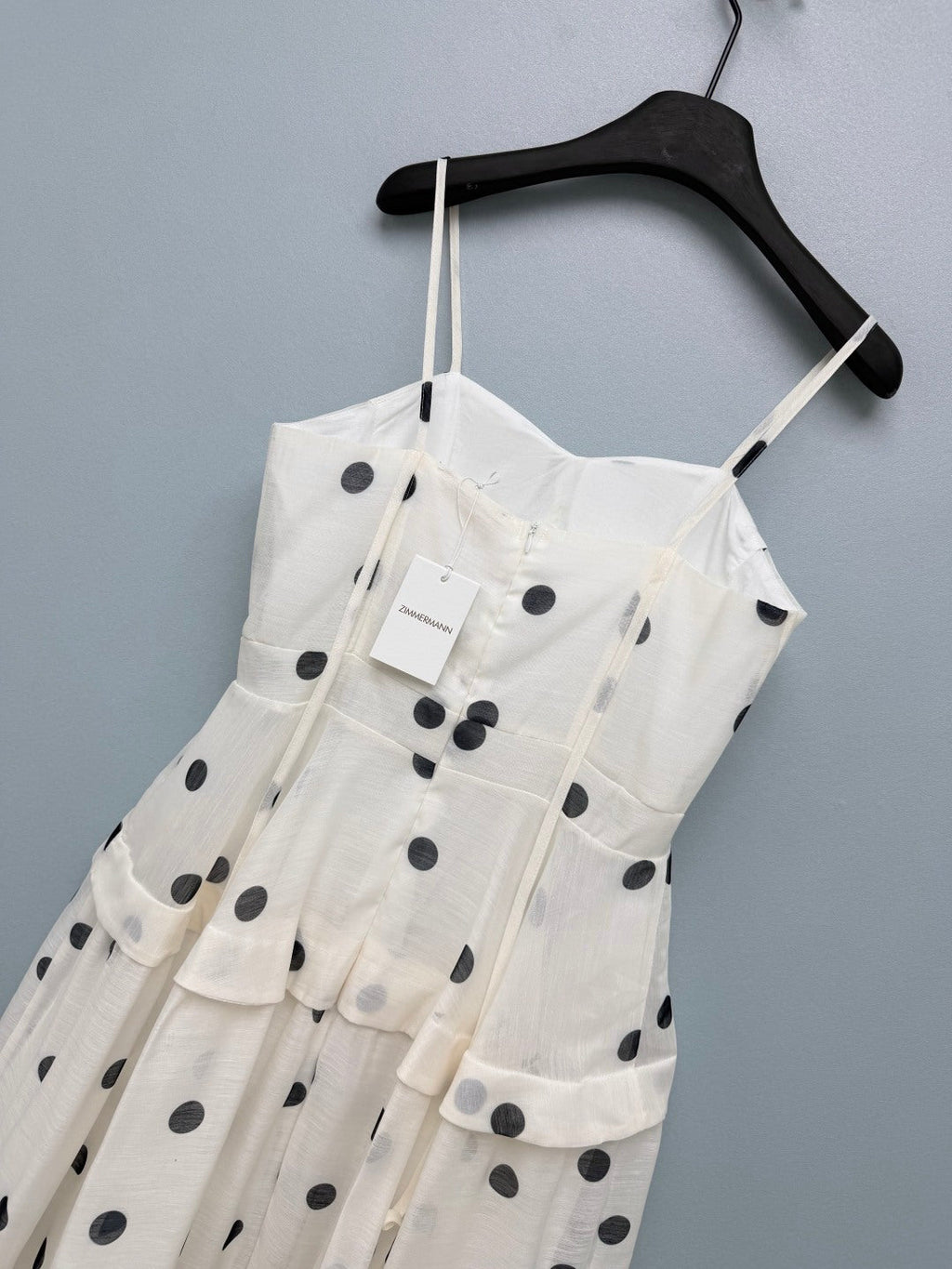 ZIMMERMANN 26 POLKA DOT SLIP DRESS STYLE 228
