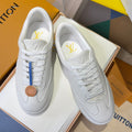 LV 26S LOW TOP SNEAKERS IN WHITE CALFSKIN