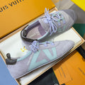 LV 26S SNEAKERINA SNEAKERS IN LIGHT LAVENDER SUEDE