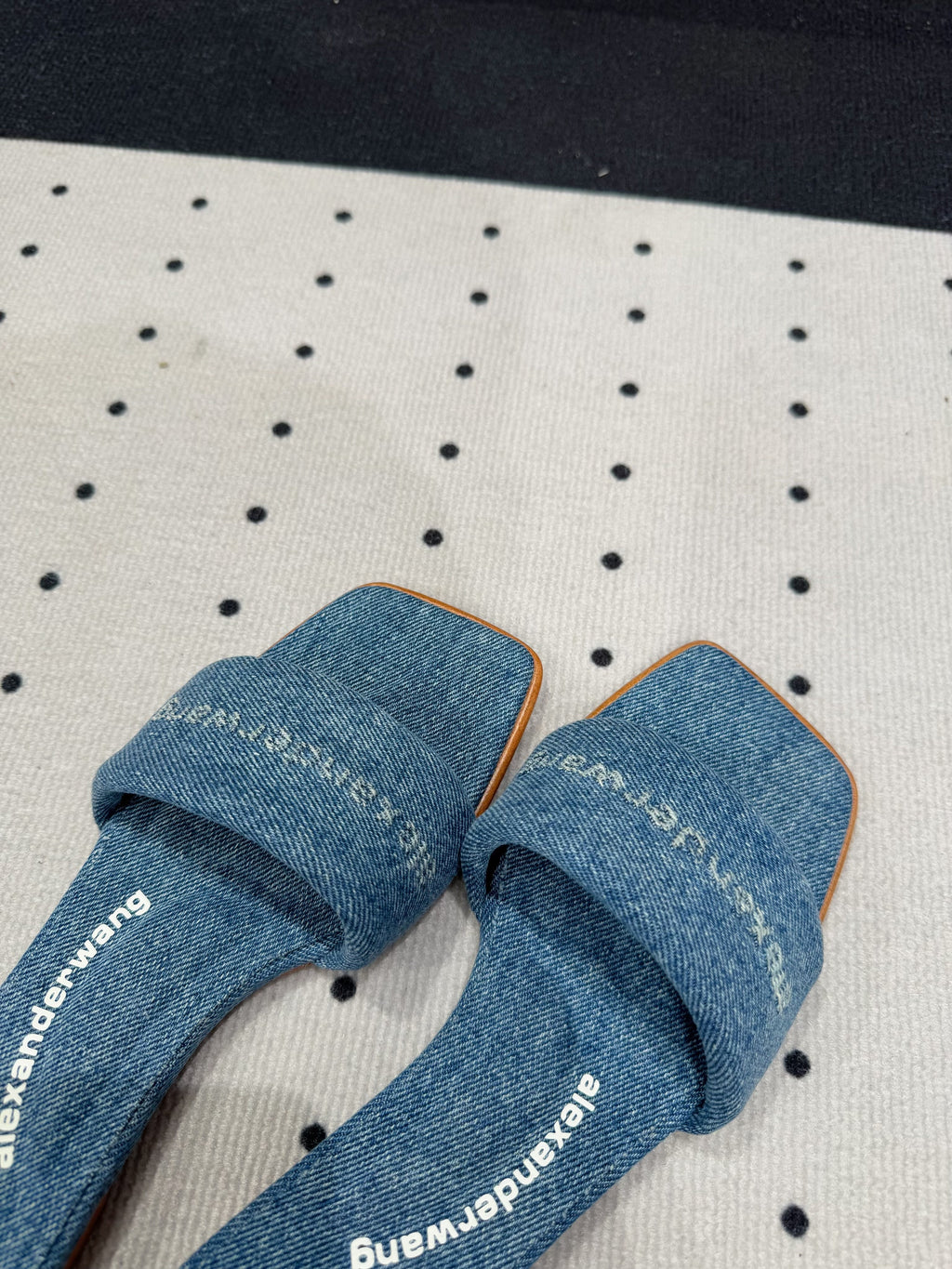 VY POOL SANDAL IN CERULEAN BLUE DENIM