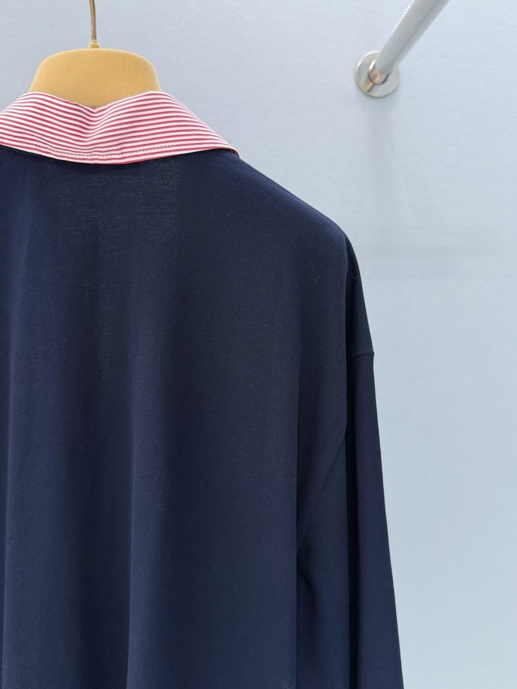 MIUMIU 26S LONG SLEEVE POLO SHIRT 896