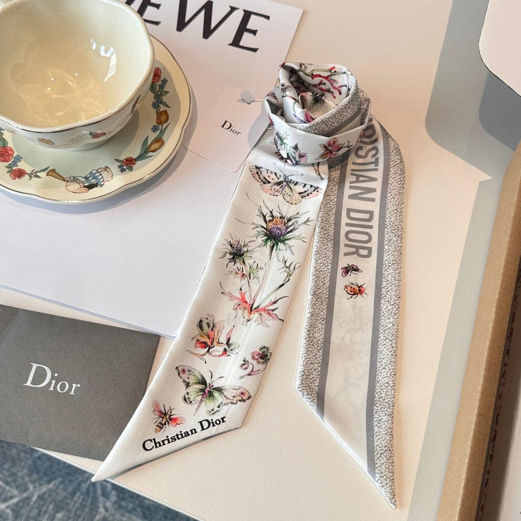 DIOR 26S SCARF 100CM IN SILK 305865