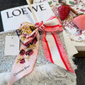 DIOR 26S SCARF 100CM IN SILK 309536
