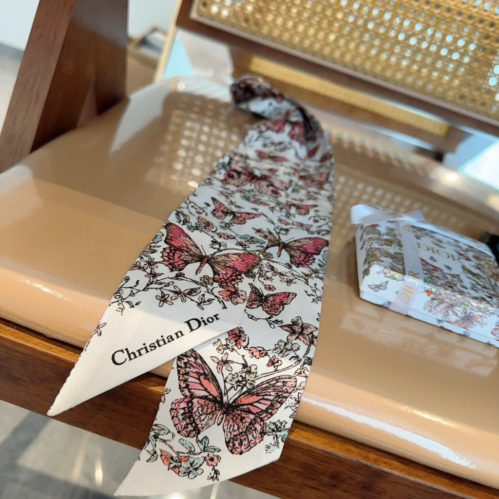 DIOR 26S SCARF 100CM IN SILK 311710