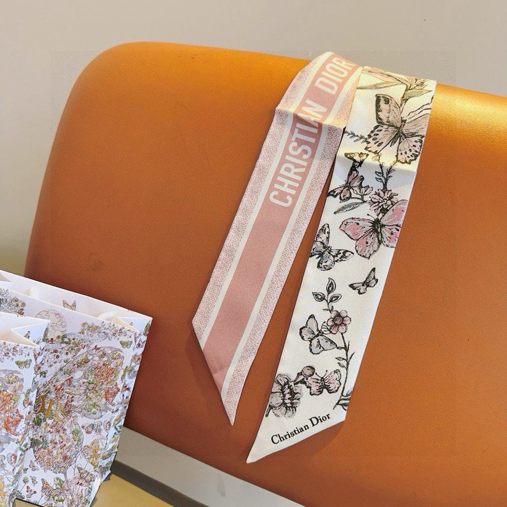DIOR 26S SCARF 105CM IN SILK 314824