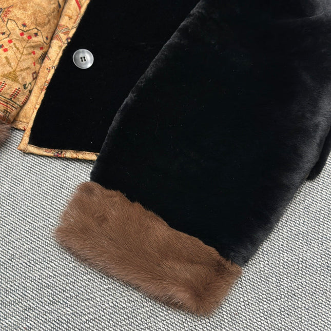 HERMES 25S REVERSIBLE FUR JACKET 474