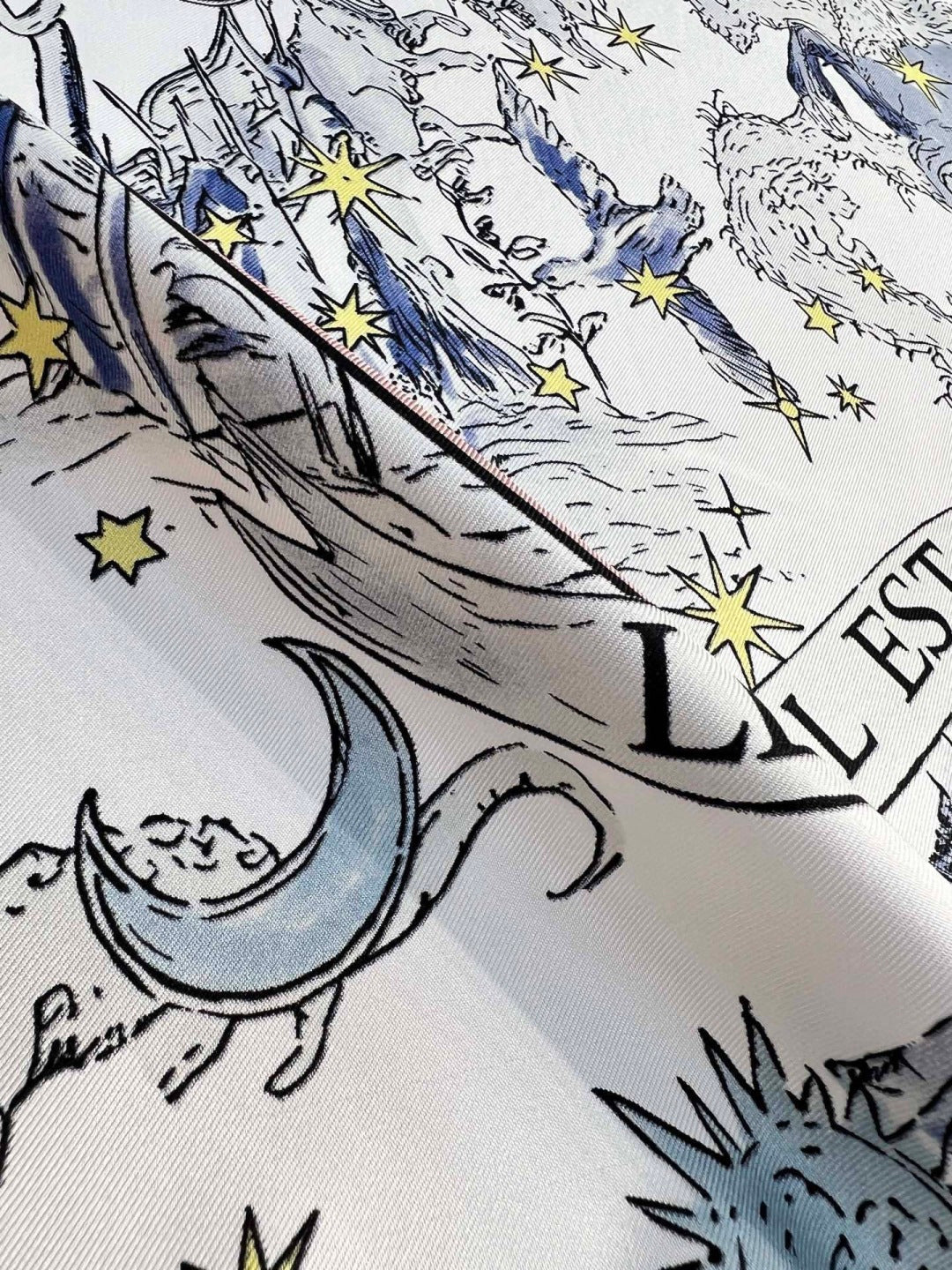 DIOR 26S SCARF 90CM IN SILK 274731