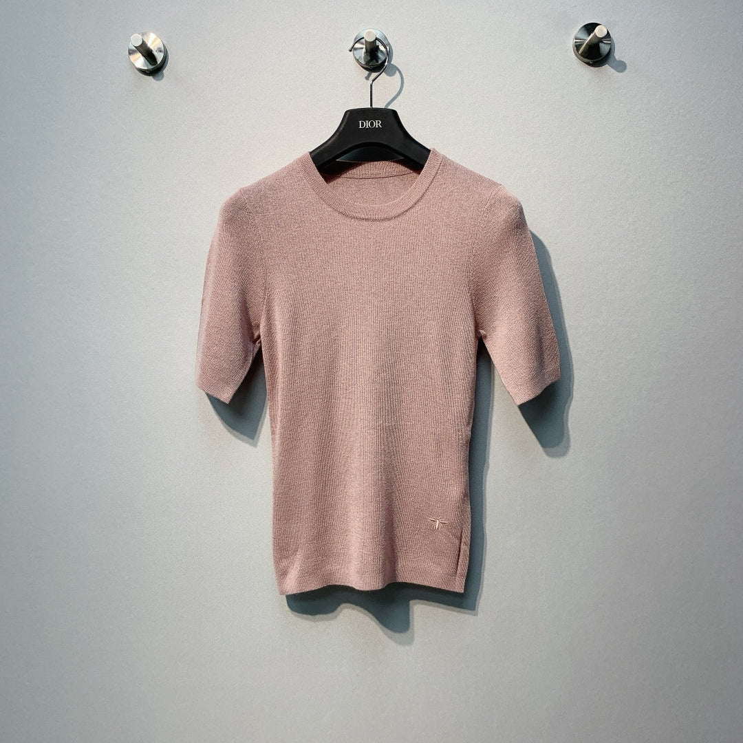 DIOR 26S SHORT-SLEEVE CREW NECK TOP 911
