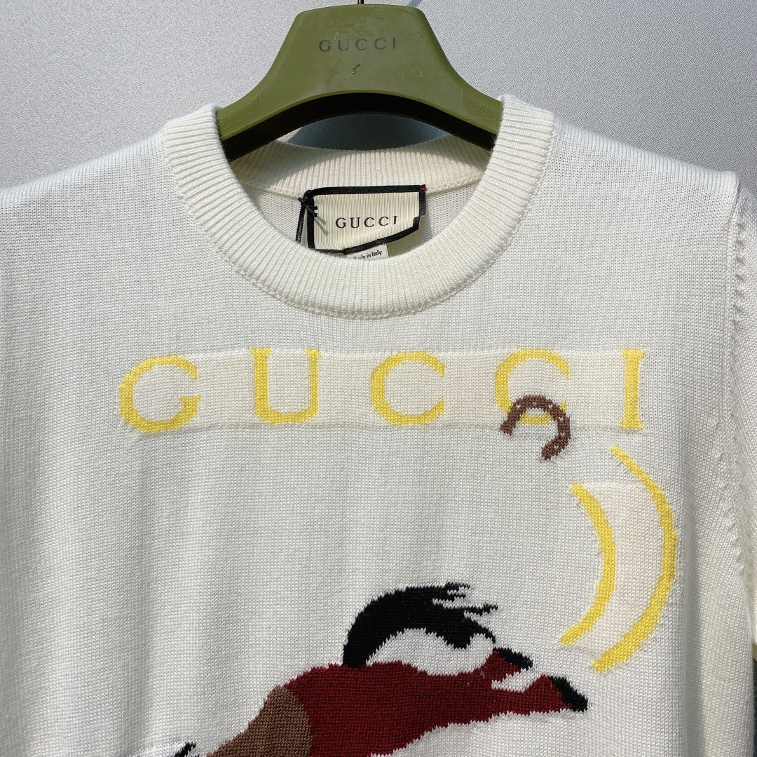 GUCCI 26S SHORT-SLEEVE SWEATER 256