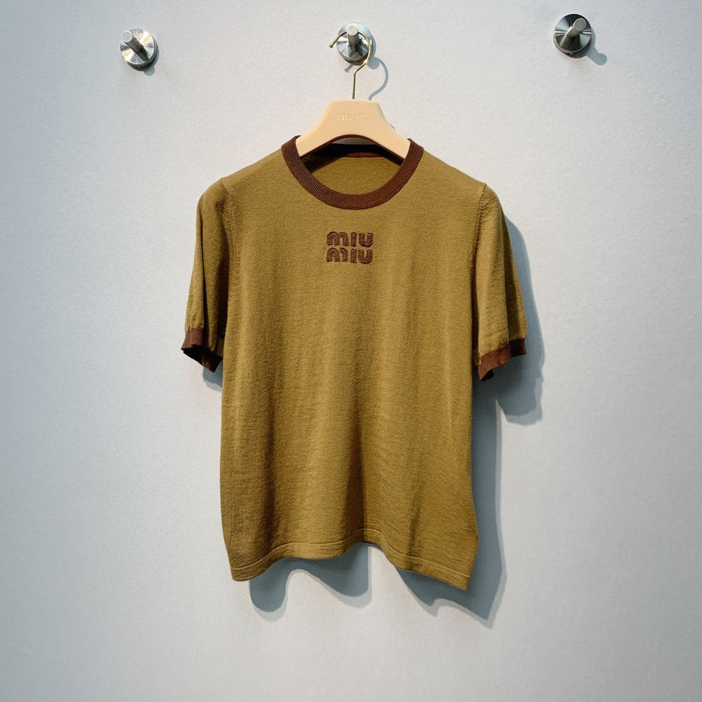 MIUMIU 26S SHORT SLEEVED T-SHIRT 925