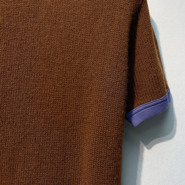 PRADA 26S SHORT SLEEVED KNIT T-SHIRT 724