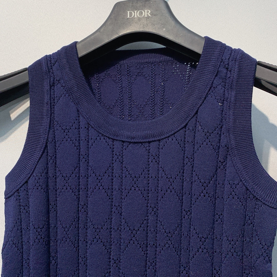 DIOR 26S SLEEVELESS SWEATER 1215
